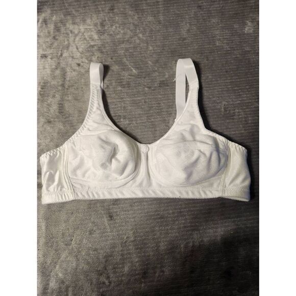 ABC Rose Contour Mastectomy Bra Size 40A White Style 103 - Picture 1 of 3